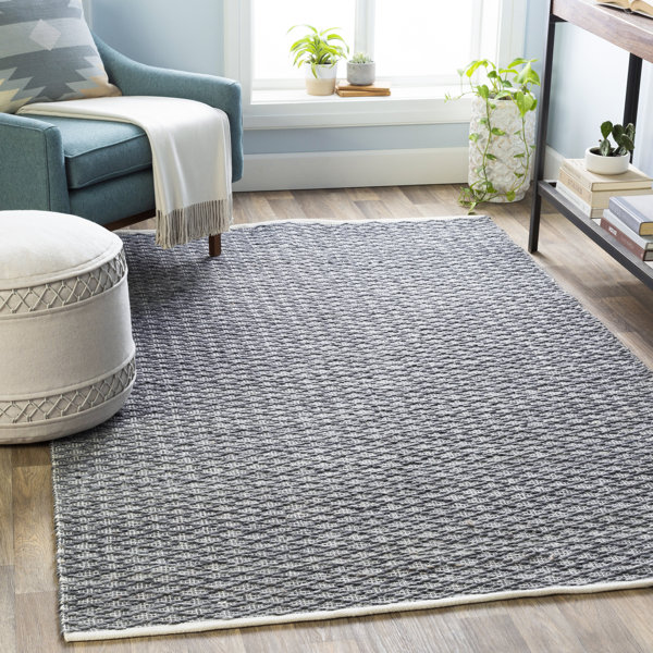 Herrell Trellis HandTufted Cream/Gray Area Rug Joss & Main